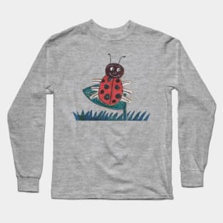 Cute Ladybug Long Sleeve T-Shirt